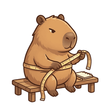 Capy calculating nutrition